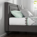 Vannatta Tufted Upholstered Low Profile Platform Bed