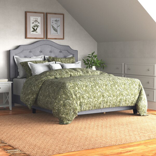 Alayah Tufted Upholstered Low Profile Standard Bed