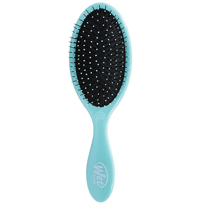 Wet Brush Original Detangler Hair Brush - Aqua - Exclusive Ultra-Soft IntelliFlex Bristles - Glide Through Tangles With Ease For All Hair Types - For Women, Men, Wet And Dry Hair