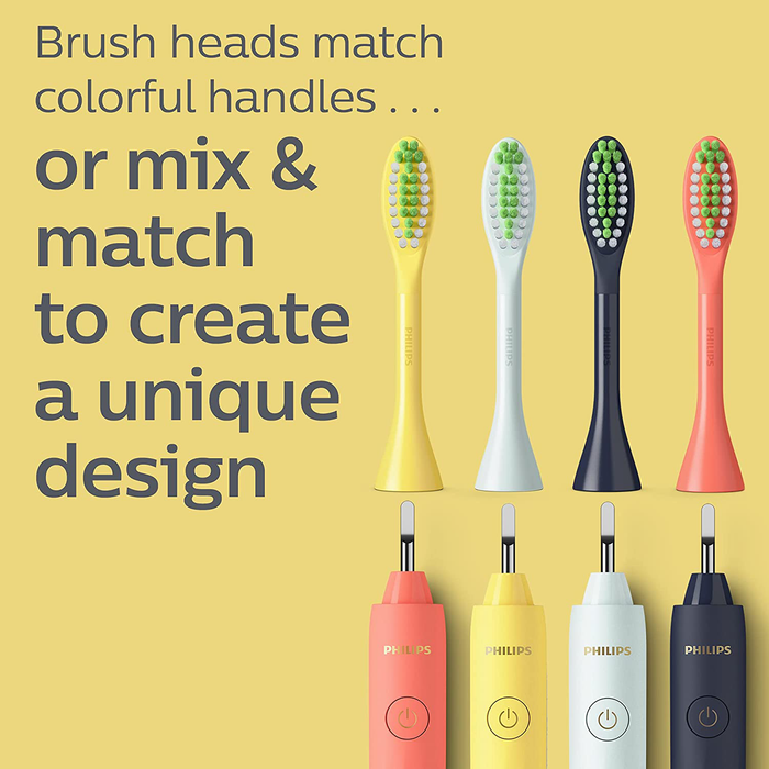 Philips One by Sonicare Battery Toothbrush, Mango Yellow, HY1100/02