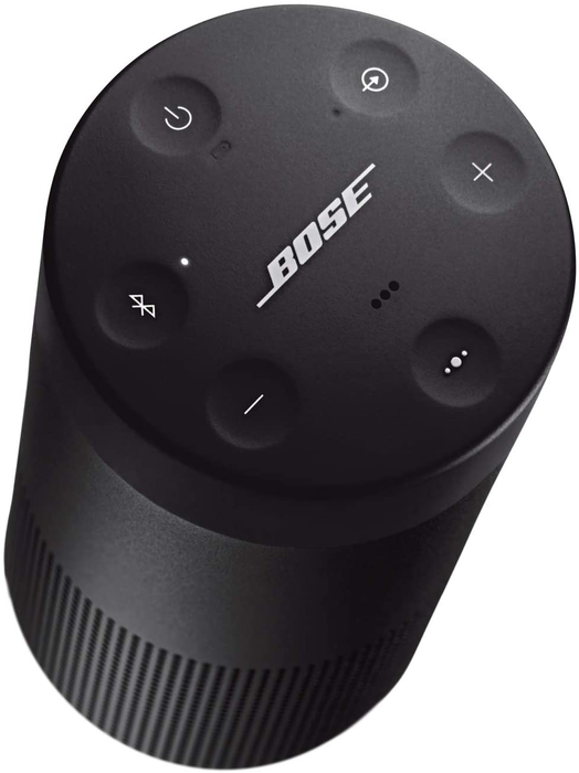 Bose SoundLink Revolve (Series II) Portable Bluetooth Speaker – Wireless Water-Resistant Speaker with 360° Sound, Black