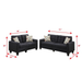 Amia 2 Piece Living Room Set